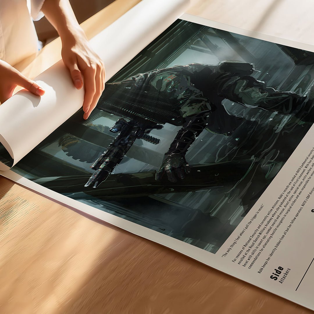 Operator Nokk Fine Art Poster | Six Siege - Six Siege art - Fine Art Print